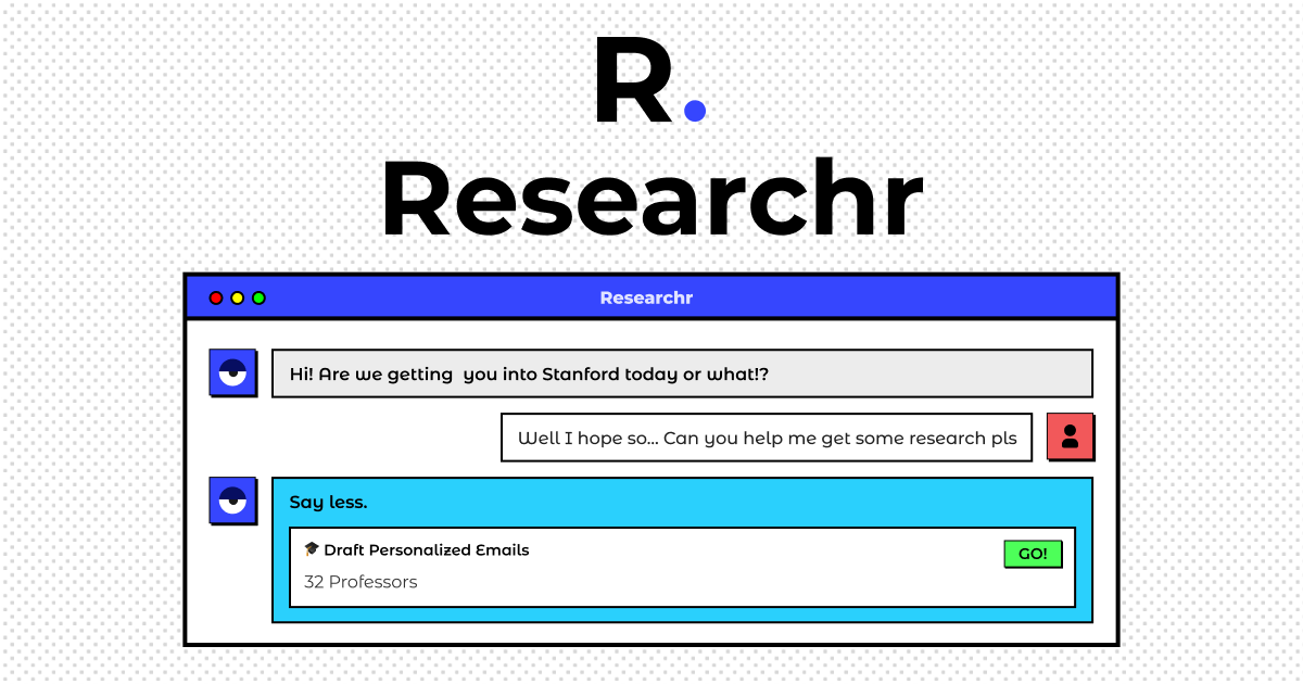 ResearchR - Find Research Opportunities for High Schoolers | AI-Powered ...